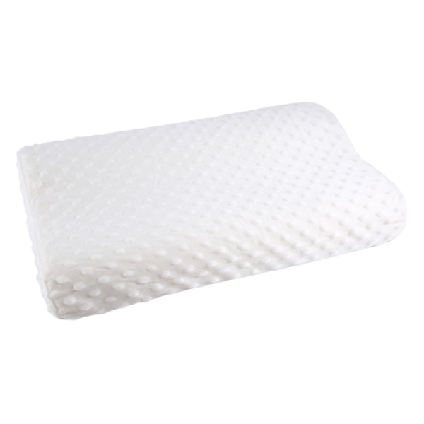 Memory Foam Pillow, Orthopedic Latex Fiber Slow Rebound Massage Pillow, Cervical Spine Care - 30x50cm